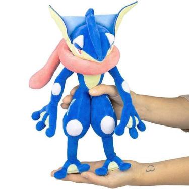 Imagem de Pokémon Greninja de Pelúcia 30cm - Evolução do Froakie e Frogadier