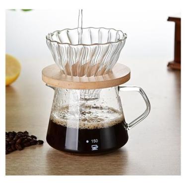 Imagem de Raleo V60 Filtro De Café Reutilizável Cafeteira 600ml