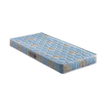 Imagem de Colchão para Berço Padrão Americano D18 Verde- 70x130x10 cm - Ecoflex,