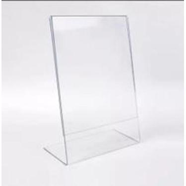 Imagem de Porta Cardápio Acrílico A4 30 X 20cm Kit com 3 peças - Monplás