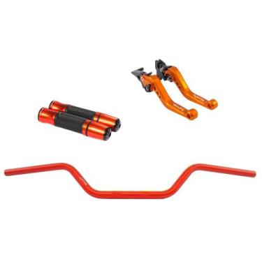 Imagem de Manete Manopla Guidão Esportivo Crosser Xtz Factor Lona RX TT RD 125 D