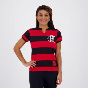 Imagem de Camisa Flamengo Fla-Tri Feminina - Braziline, G
