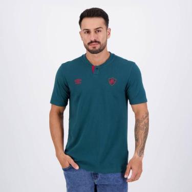 Imagem de Polo Umbro Fluminense Viagem 2024 Verde, P
