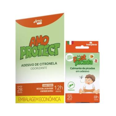 Imagem de Repelente Amo Protect 28un + Post Picada 20 un Babydeas - Amoveri