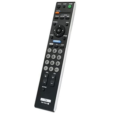 Imagem de Allimity Controle remoto de substituição RM-YD014 RMYD014 compatível com Sony XBR-Series V-Series WL-Series TV de projeção LCD digital KDL-40V3000 KDL-32XBR4 KDF-37H1000 KDL-40D3000 KDL-40XBR5