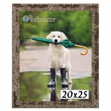 Imagem de Moldura Porta Retrato 20X25 Marrom - Santamaria Molduras