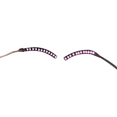 Imagem de Alto Brilho LED Cílios Falsos (Rosa)