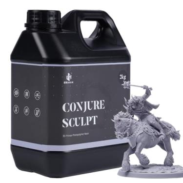 Imagem de Chitu Systems Resina esculpida Conjure, resina de impressora 3D altamente detalhada com desempenho de detalhes muito claros, melhor resina para miniaturas e peças de exibição impressão 3D DLP/LCD/mSLA