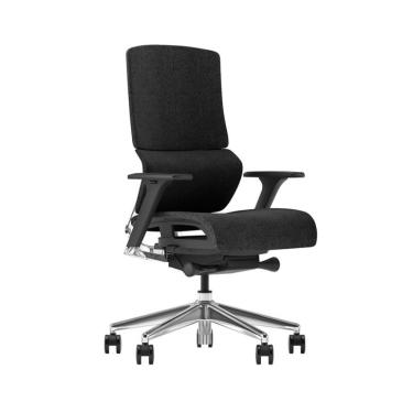 Imagem de Cadeira de Escritório Presidente Giratória NR17 Clarence Preta