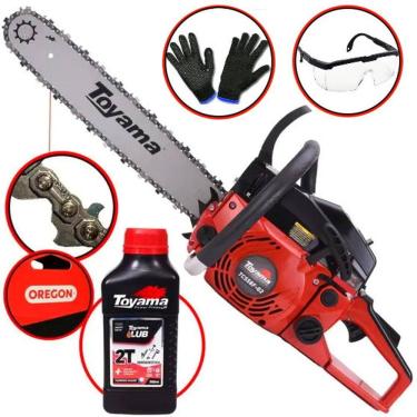 Imagem de Motosserra Toyama TCS58F G2-20 SN 3.22HP 54.5CC 13.500RPM Sabre 20"pol. Profissional Corte de Arvore