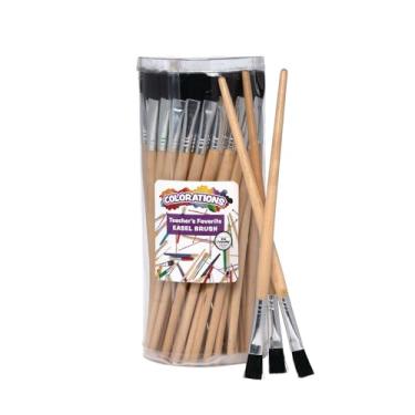 Imagem de Colorations EASELB Escova de cavalete favorita do professor (pacote com 48)