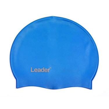Imagem de Touca para Natação de Silicone Leader Ld452 Azul