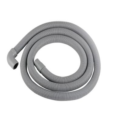 Imagem de Máquina de lavar tambor automática Tubo de drenagem Cotovelo Mangueira de cabeça reta Universal compatível com Haier Samsung Panasonic Siemens Sanyo Whirlpool(2m elbow)