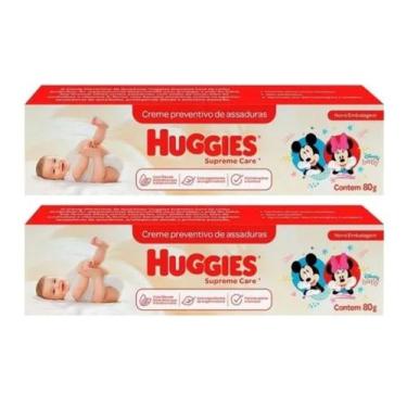 Imagem de Creme Preventivo De Assaduras Huggies Supreme Care Vermelha 80g Kit Co