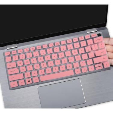 Imagem de Capa de teclado para Dell Latitude 3440 3450 7450 7440 7430 7420 7410 5420 5430 5431 5440 5450 14, Dell Latitude 9000 9510 9520 7520 15.6 e Dell Latitude Película protetora de teclado 9420 9430 14,