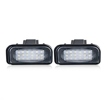 Imagem de Luz de placa de licença LED com lâmpada para Mercedes Benz 2001-2007 W203 4Door Sedan