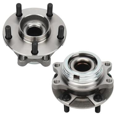 Imagem de [Par] Conjunto de cubo de roda dianteira e rolamento DRIVESTAR 513296 Motorista/passageiro para Nissan Altima 2007-18/Pathfinder 2013-19/Maxima 2009-19/Murano 2009-18, Infiniti JX35 2013/QX50