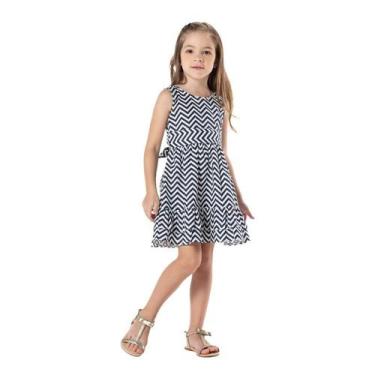 Imagem de Vestido Infantil Chique Social Algodão Princesa Festa 345622 - Vrasalo