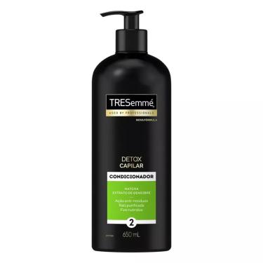 Imagem de Condicionador Detox Capilar 650ml TRESemmé Matcha e Gengibre Nutrição Profissional