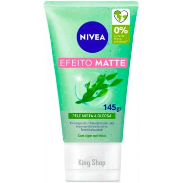 Imagem de Sabonete Nivea Liquido Limpeza Facial Gel Efeito Matte 145gr