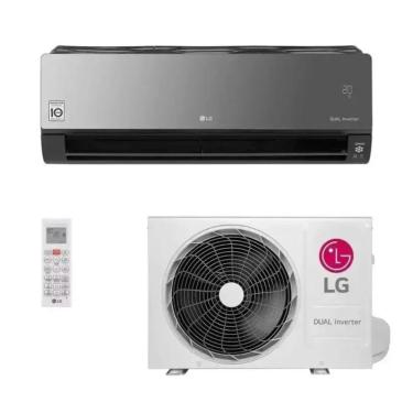 Imagem de Ar Condicionado Inverter LG Dual Artcool Voice + ia 24000 Btus Quente e Frio 220v R-32 Wi-Fi