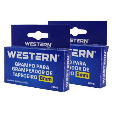 Imagem de Grampos De 8mm Para Grampeador De Tapeceiro - 2000 Unidades