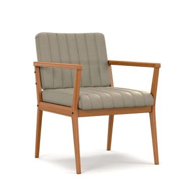 Imagem de Poltrona Miami Linho Areia