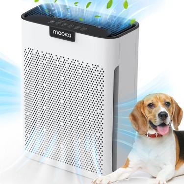 Imagem de Purificador de ar mooka KJ190L para sala grande de 2.000 pés quadrados com filtro hepa