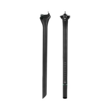 Imagem de Selim De Carbono Preto Fosco 27.2 31.6mm Comprimento 350/400mm Peso Le