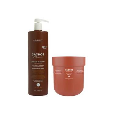 Imagem de Kit Ativador Crespos 1L + Geleia Alta Fixação 450g Arvensis