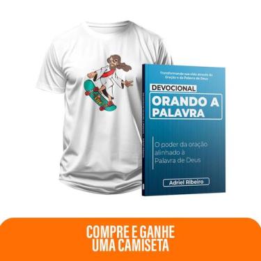 Imagem de Kit Expressão da Palavra  Devocional Orando a Palavra + Camiseta Crist