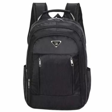 Imagem de Mochila Bolsa Escolar Notebook Impermeável Colegial Adulto Reforçada -