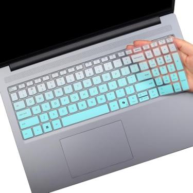 Imagem de Capa de teclado para Lenovo Yoga 7 7i 16ILL10 16AKP10 40.6 cm, IdeaPad Slim 3 3i 3X 15 40.6 cm 15IRU10 15AHP10 15IRH10 15Q8X10 16ARP10 16IRH10 0, IdeaPad Slim 5 5i 40.6 cm 16IRH10 16AHP10