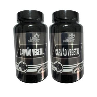 Imagem de Kit 2 Carvão Vegetal - Life Natural - 60 Cápsulas