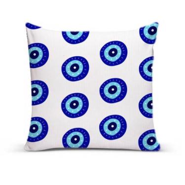 Imagem de Almofada Para Sofá Sala Cama Quarto 30x30 Cheia Com Capa - Cine Couple