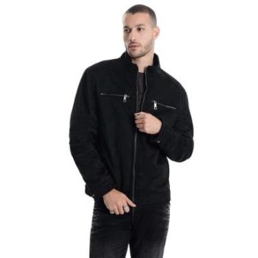 Imagem de Jaqueta Ellus Rider Washed Suede-Masculino