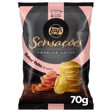Imagem de Batata Frita Lay's Sensações Premium Peito de Peru 70g