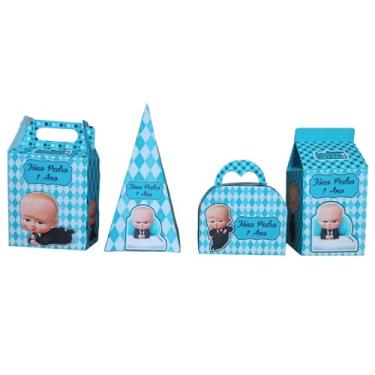 Imagem de Kit festa 32 Caixinhas Surpresa Poderoso Chefinho Personalizadas Lembrancinhas Aniversário