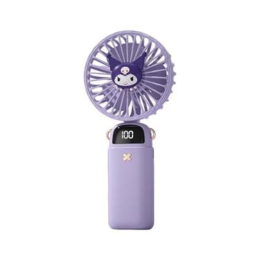 Imagem de VGASHARE Ventoinha portátil portátil, 5 velocidades ajustável silencioso, com suporte de fragrância, cabo de pescoço para tablet, ajustável a 90°, ventiladores pessoais recarregáveis por USB, pequeno