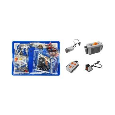 Imagem de Brinquedo Educacional STEM - Robô MOC de Blocos de Construção para Cri