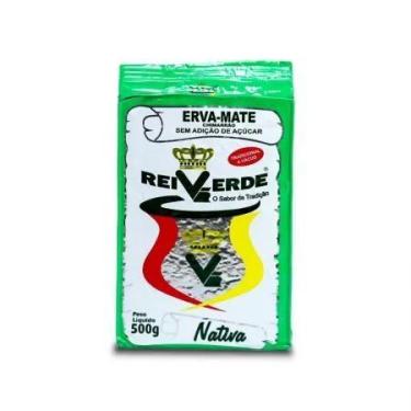 Imagem de Erva Mate Tradicional Nativa à Vacuo Rei Verde 500g