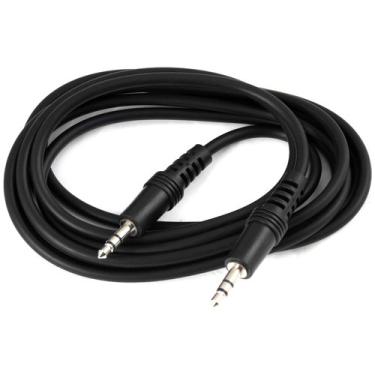 Imagem de Cabo auxiliar de 3,5 mm a 3,5 mm – cabo auxiliar de 3,3 pés/1 m para carro, fones de ouvido, iPhone, iPad, iPod, Echo Dot, Home Stereos, smartphones, tablet, MP3 Player e mais – cabos mestres