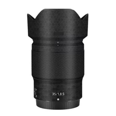 Imagem de Skin Lens Camera Skin Wrap Vinil Protetor Adesivo Acessórios de Fotografia para Nikon Z 35mm F1.8S (Honeycomb Black)