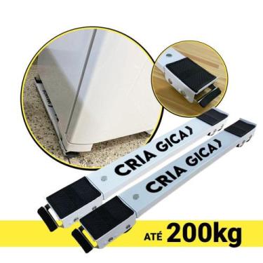 Imagem de Conjunto de Rodas para Mover Móveis 200kg Levantador de Móveis Rodinha