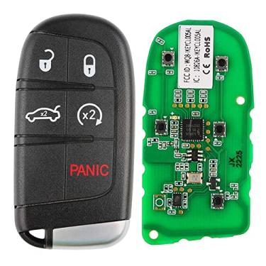 Imagem de Autel Ikey Chave Inteligente Programável, Ikeycr5Tpr, Funciona Com Km100, Substituição De Controle Remoto Para Chrysler E Dodge, Criação De Chave, 315M/415M, Chave Em Branco Com 5 Botões