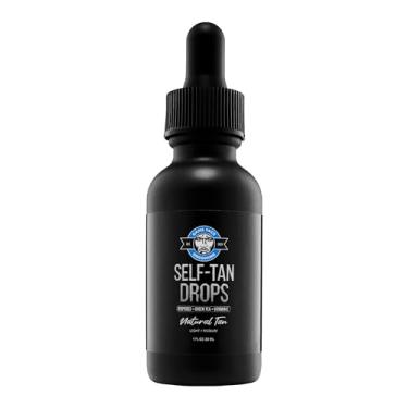 Imagem de Game Face Products, Inc. Autobronzeador - Gotas De Bronzeamento Para Homens, Correção Cor, Bronzeado Gradual E Brilho Natural, Rosto Corpo, À Base Água, Vegano Livre Crueldade