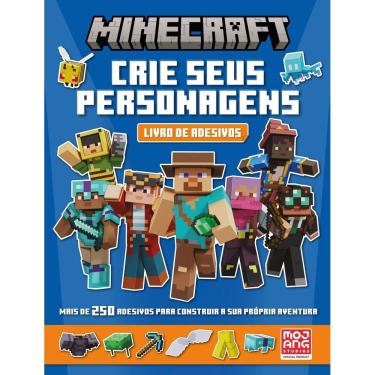 Imagem de Minecraft - Crie Seus Personagens - Livro de Adesivos