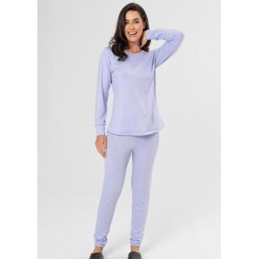 Imagem de Pijama de Suede Liso - Gimara, G, Fantastico