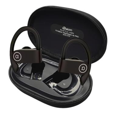Imagem de Fone de Ouvido Bluetooth 5.4, IPX5 à Prova D'Água, 45h de Bateria, Com Microfone Embutido. Design Esportivo Ergonômico Ideal Para Esportes Corridas Atividades Físicas Videogame IPhone Android Premium