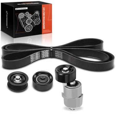 Imagem de A-Premium Kit De Transmissão Por Correia Serpentina Para Motor Compatível Com Hyundai E Kia - Sonata 2011-2013, Optima Sportage Tucson 2012-2013 2.0L 2.4L